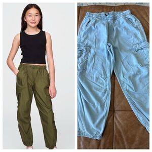 GAP Kids Jean Cargo Parachute Pants